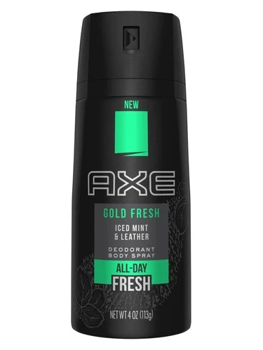 Gold Fresh Iced Mint and Leather