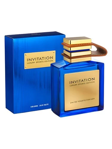 Invitation Blue