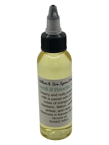 Neroli and Pistachio Milk