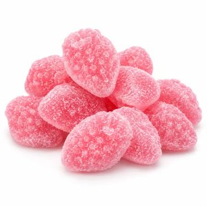 Erdbeer-Brausebonbon