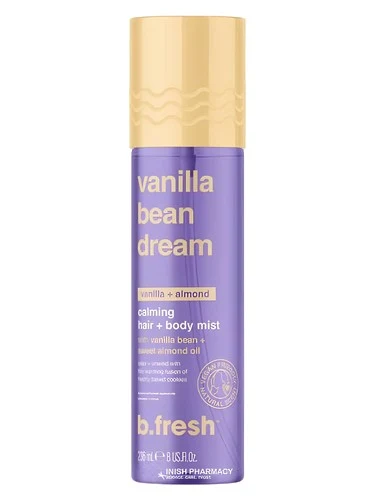 vanilla bean dream calming hair + body mist