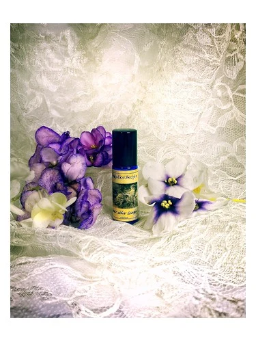 Violet White Leather