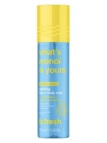 what's monoï is yours uplifting hair + body mist