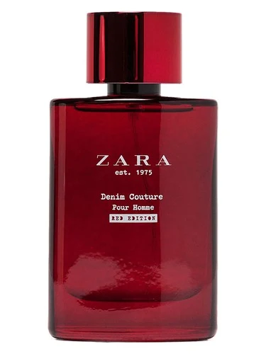 Zara est 1975 Denim Couture Pour Homme Red Edition